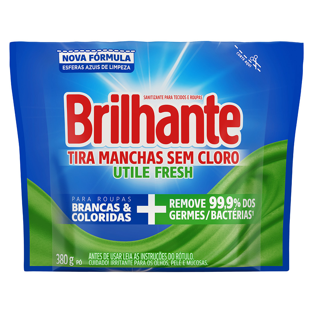 Tira Manchas Brilhante Utile Fresh Pó